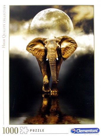 CLEMENTONI 1000 el. High Quality Elephant [PUZZLE]