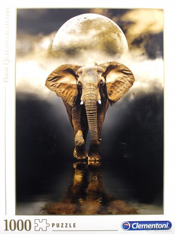 CLEMENTONI 1000 el. High Quality Elephant [PUZZLE]
