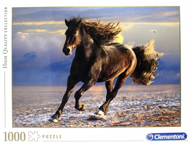 CLEMENTONI 1000 el. High Quality Free Horse [PUZZLE]