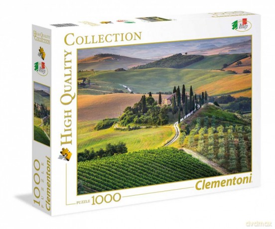 CLEMENTONI 1000 el. High Quality Toskania [PUZZLE]