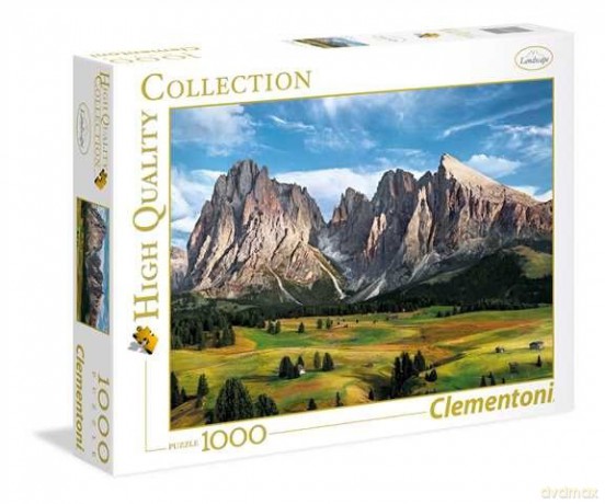 CLEMENTONI 1000 el. Hihg Quality The Coronation Of The Alps [PUZZLE]