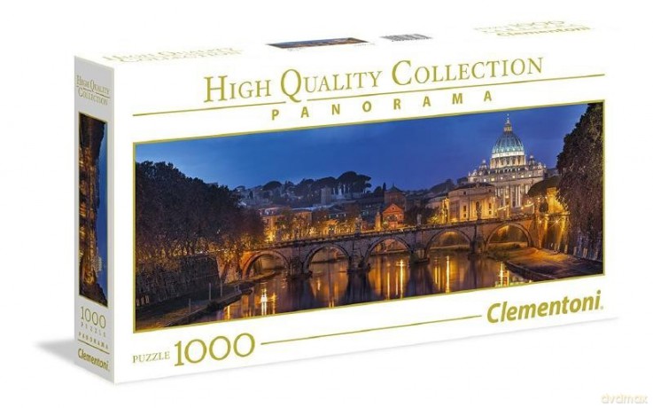 CLEMENTONI 1000 el. Panorama High Quality Rome [PUZZLE]