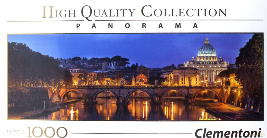 CLEMENTONI 1000 el. Panorama High Quality Rome [PUZZLE]