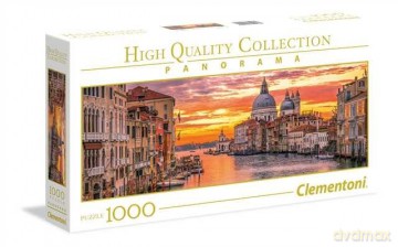 CLEMENTONI 1000 el. Panorama High Quality The Grand Canal - Venice [PUZZLE]
