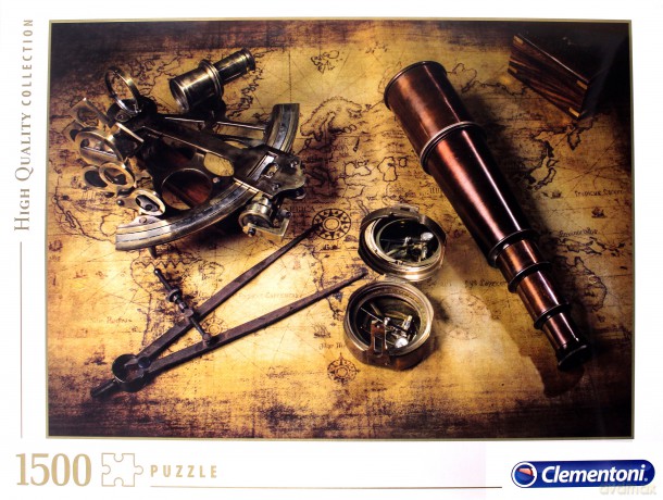 CLEMENTONI 1500 el. High Quality Course To The Treasure [PUZZLE]