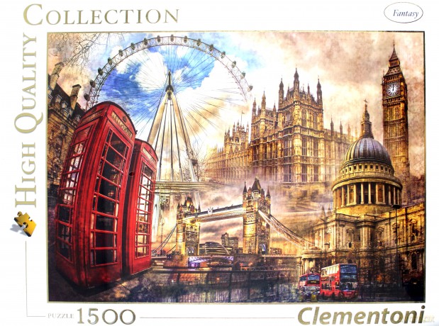 CLEMENTONI 1500 el. High Quality Vintage London [PUZZLE]