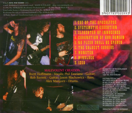 Malevolent Creation: Retribution [CD]