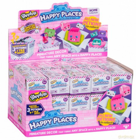 Happy Places S2, Saszetka Niespodzianka 30 sztuk/Display [FIGURKA]