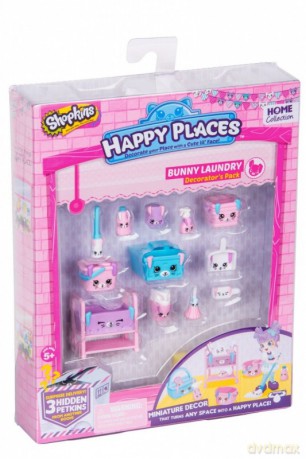 Happy Places S2, Zestaw dekoratora Bunny Laundry [FIGURKA]