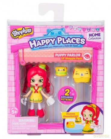 Happy Places S2, Zestaw z lalką - Chelsea Cheesburger [FIGURKA]