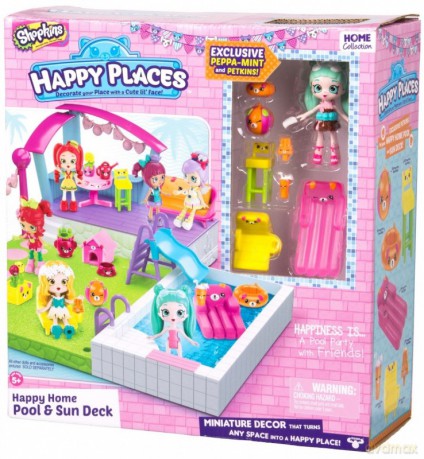 Happy Places Zestaw Happy Home - Basen [FIGURKA]