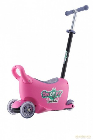 Jeździk SNOOP! 3w1 Różowy