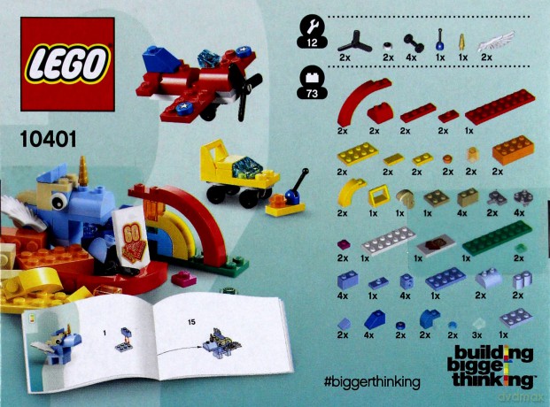 LEGO Brand Campaign Products Tęczowa zabawa (10401) [KLOCKI]
