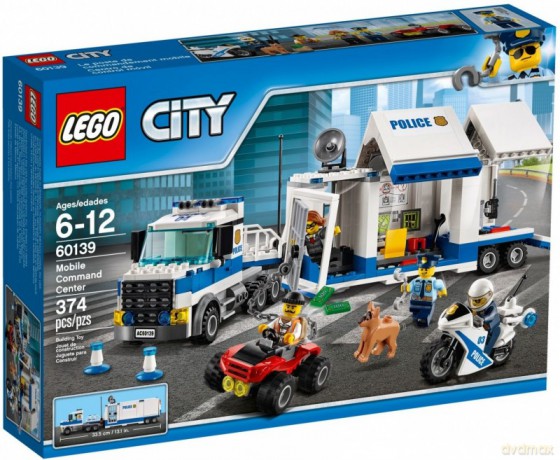 LEGO City Mobilne centrum dowodzenia (60139) [KLOCKI]