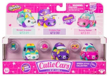 Shopkins Cutie Cars S2 3-pak Speedy Style Collection [FIGURKA]