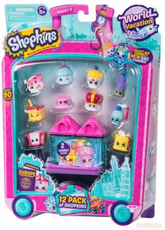 Shopkins S8 Wakacje - 12-pak [FIGURKA]