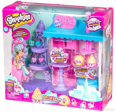 Shopkins S8 Wakacje - Zestaw Kawiarnia [FIGURKA]