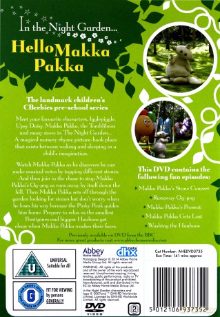In The Night Garden: Hello Makka Pakka! [DVD]