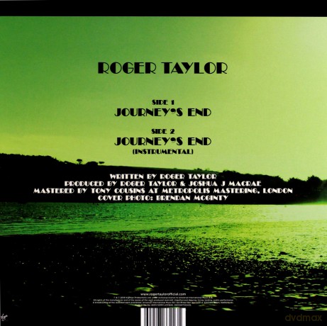 Roger Taylor: Journey's End (Limited) (RSD) [2xWinyl]