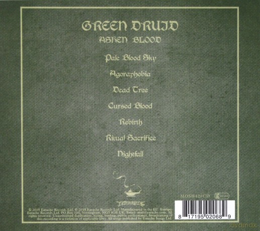 Green Druid: Ashen Blood (digipack) [CD]