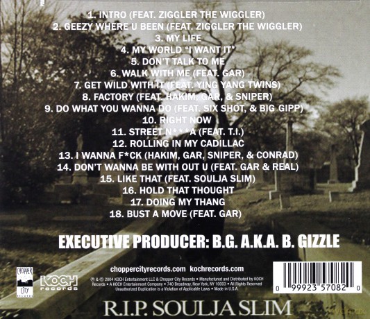 B.G.: Life After Cash Money [CD]