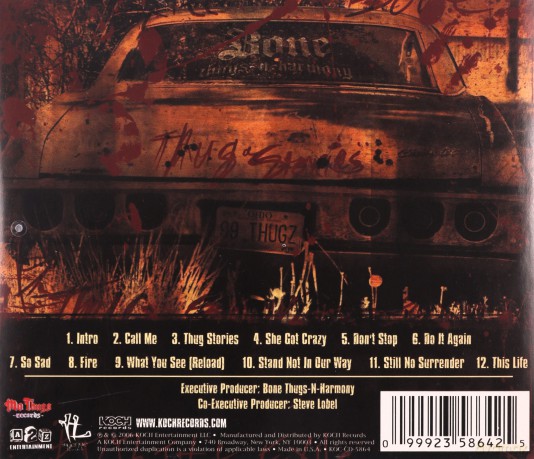 Bone Thugs-N-Harmony: Thug Stories [CD]