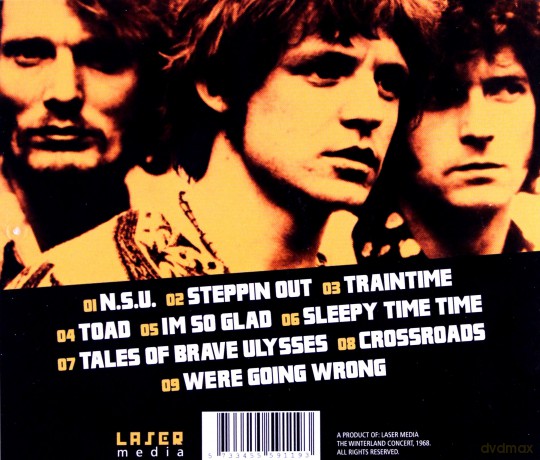 Cream: Winterland Concert 1968 [CD]