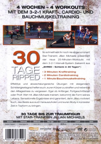 Jillian Michaels - 30 Tage Ripped [DVD]