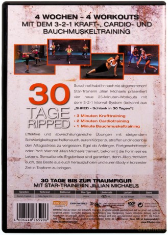Jillian Michaels - 30 Tage Ripped [DVD]