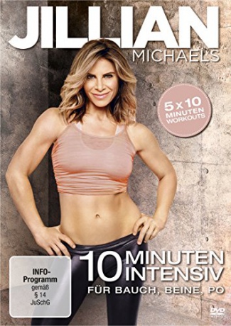 Jillian Michaels - 10 Minuten Intensiv fur Bauch, Beine, Po [DVD]