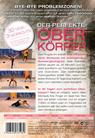 Jillian Michaels - Der perfekte Oberkorper [DVD]