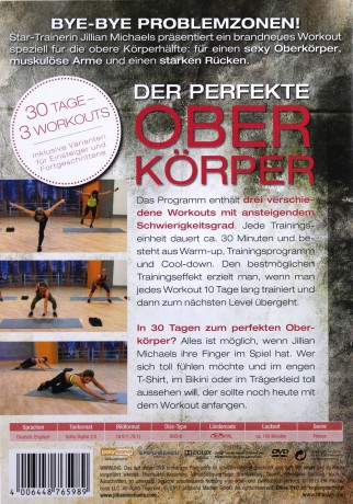 Jillian Michaels - Der perfekte Oberkorper [DVD]