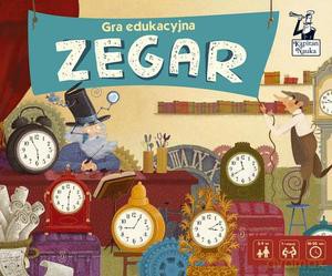 Kapitan Nauka. Gra edukacyjna Zegar [GRA PLANSZOWA]