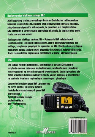 Radiooperator bliskiego zasięgu SRC. Podręcznik RYA - Tim Bartlett [KSIĄŻKA]