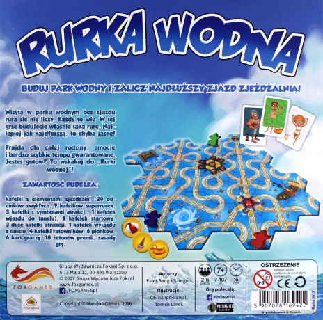 Rurka Wodna, gra rodzinna [GRA PLANSZOWA]