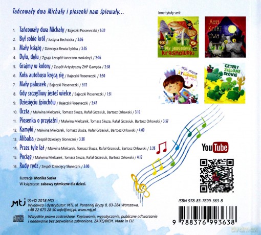 Bajeczki Pioseneczki: Tańcowały dwa Michały (digibook) [CD]