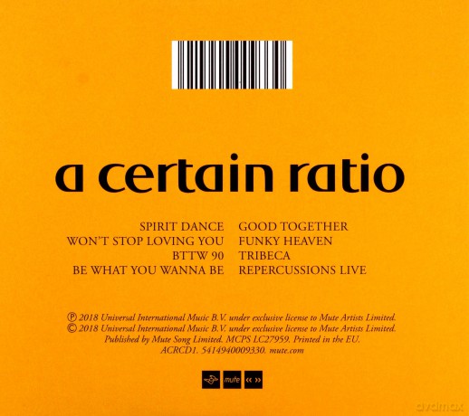 A Certain Ratio: Acr:mcr (digipack) [CD]