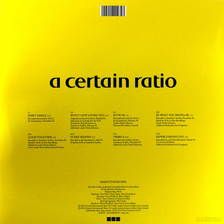 A Certain Ratio: Acr:mcr [2xWinyl]