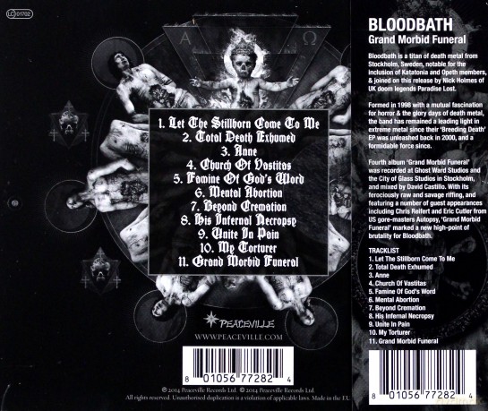 Bloodbath: Grand Morbid Funeral [CD]