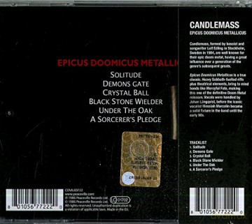 Candlemass: Epicus Doomicus Metallicus [CD]