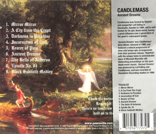 Candlemass: Ancient Dreams [CD]