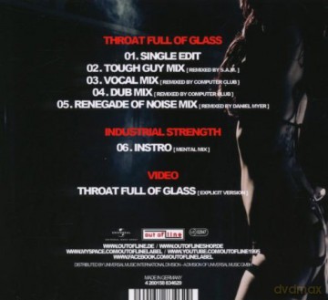 Combichrist: Throat Full Of Glass (Limited Edition) (digipack) [CD]