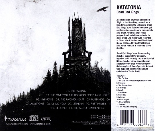 Katatonia: Dead End Kings [CD]