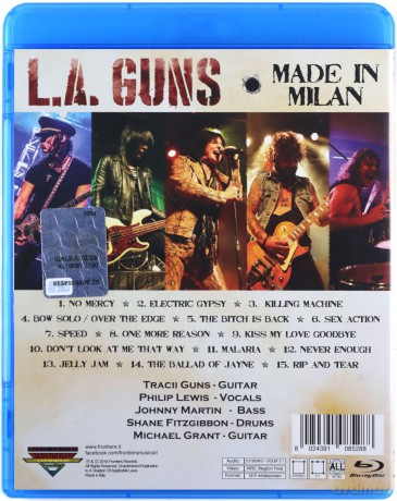 L.A. Guns: Made In Milan [Blu-Ray]