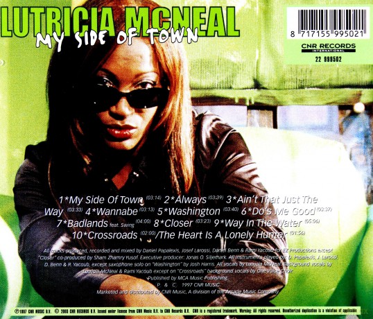 Lutricia Mcneal: My Side Of Town [CD]