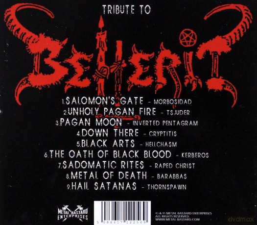Tribute To Beherit [CD]