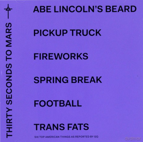 Thirty Seconds To Mars: America [CD]