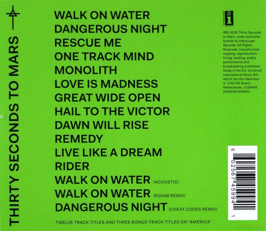 Thirty Seconds To Mars: America (Deluxe) [CD]