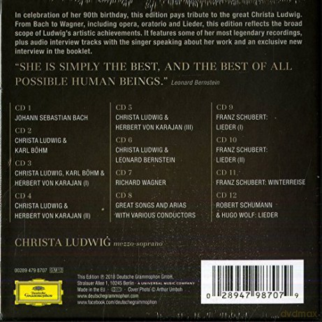 Christa Ludwig: Christa Ludwig Edition [12CD]