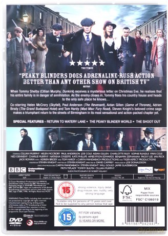 Peaky Blinders Season 1-4 [BOX] [8DVD]